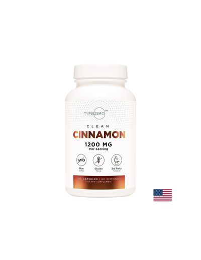 Диабет - Цейлонска канела (organic) Type Zero™, 120 капсули