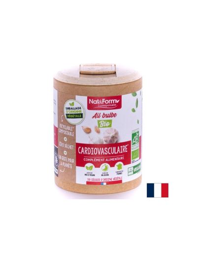 Сърдечна и имунна фунция - Чесън (луковица) Био, 90 капсули