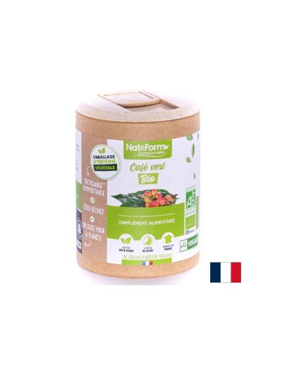 Поддържане на теглото - Зелено кафе Био, 90 капсули