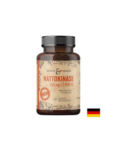 Сърдечно-съдова система - Натокиназа 100 mg/ 2000 FU, 130 капсули Sports & Health Solutions