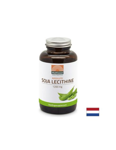 Черен дроб и висок холестерол - Соев лецитин, 90 капсули Mattisson Healthstyle