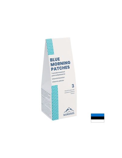 Трансдермални пластири с витамини и билкови екстракти “Blue Morning”, 3 броя Nordaid