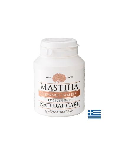 Добро храносмилане - Мастиха, 250 mg х 40 дъвчащи таблетки Mastiha