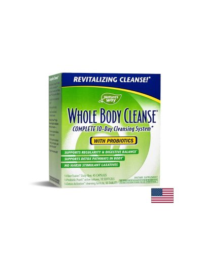 10-дневна прочистваща програма - Редовно изхождане, добро храносмилане и детоксикация, 45 капсули/10 софтгел капсули/50 таблетки