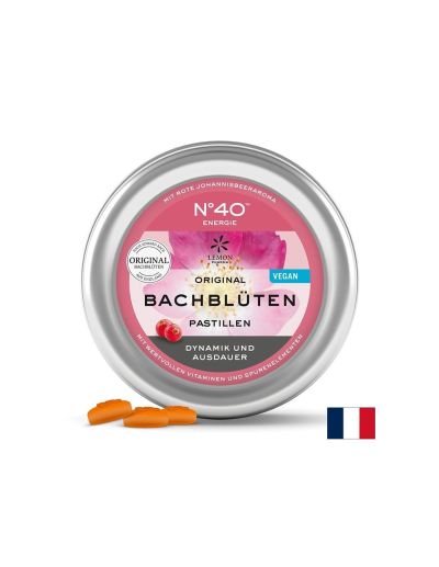 Пастили на д-р Бах - N°40 Енергия, 50 g (~ 40 броя) Lemon Pharma