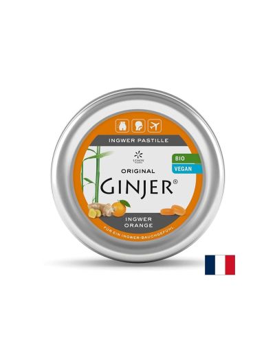 Пастили с Джинджифил и Портокал, 40 g Lemon Pharma