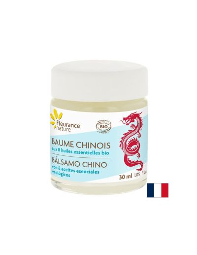 Китайски балсам за тяло с 8 етерични масла, Био Fleurance Nature