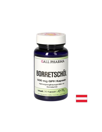 В подкрепа на ендокринната система, ставите и кожата Пореч (масло) + витамин Е 30 капсули