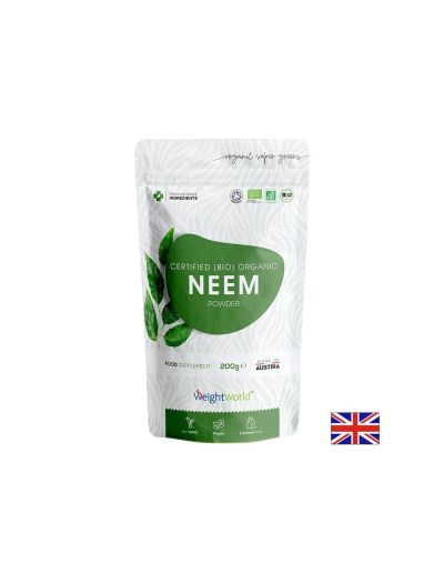 Красива коса и кожа - Нийм (лист) Organic 2 g, прах 200 g - Neem