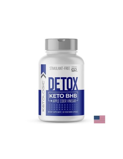 Редукция на теглото - Detox Keto BHB + Ябълков оцет, 60 капсули