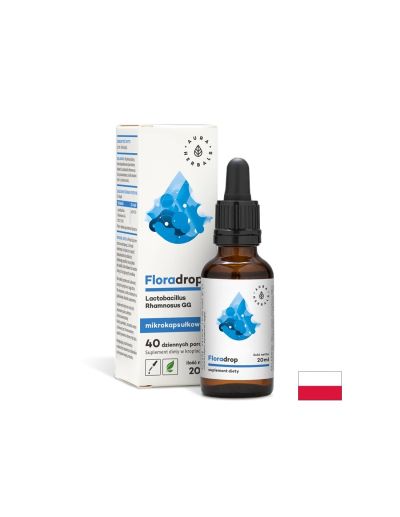 Флорадроп /Пробиотични капки 2 млрд. активни пробиотици/, 20 ml Aura Herbals