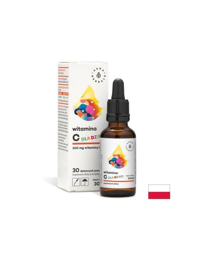 Имунитет - Витамин С за Деца, 30 ml капки Aura Herbals