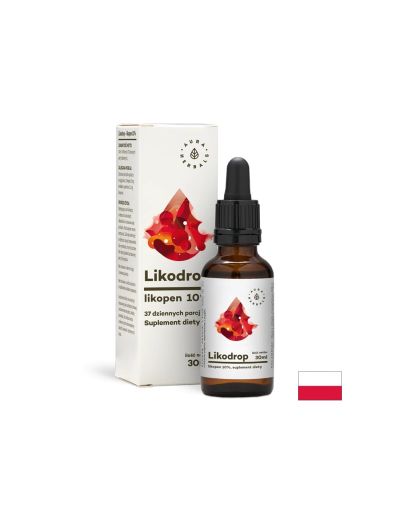 В покрепа на сърцето и простатата - Ликопен - Likodrop, 15 mg x 30 ml капки Aura Herbals