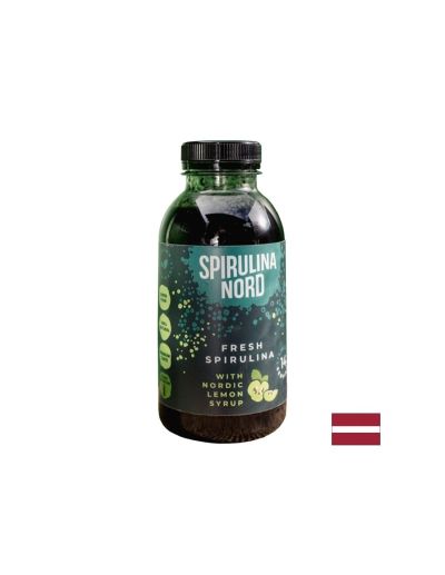 Свежа спирулина & скандинавски лимон - Spirulina Nord, Сироп 330 ml, 14 дози