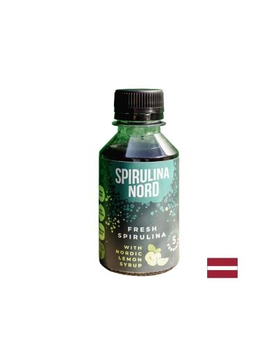 Свежа спирулина & скандинавски лимон - Spirulina Nord, Сироп 120 ml, 5 дози