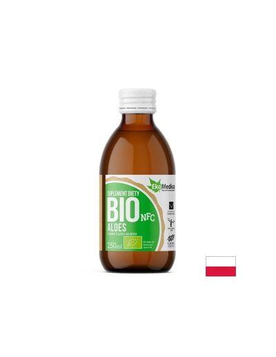 Био сок от листа на алое вера - Добро храносмилане и силен имунитет, 250 ml, 5 дози