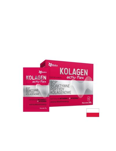 Коса и кожа - Биоактивни колагенови пептиди + витамин С и Апигенин, 21 сашета