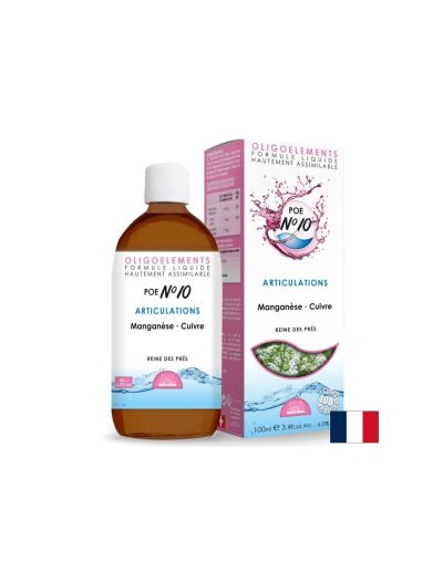 Кости и стави - Мед, Манган и Блатен тъжник POE N°10, 100 ml Propos’Nature