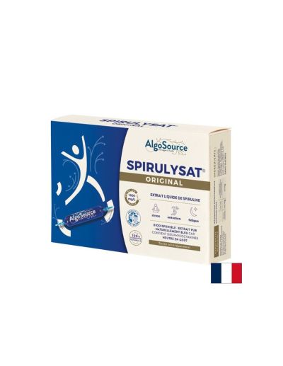 Фикоцианин от спирулина – жизненост и сила - Spirulisat®, 20 ампули x 10 ml AlgoSource