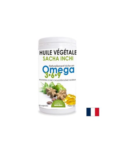 Омега 3, 6 и 9 - Масло от Саша Инчи, 1500 mg х 90 капсули Propos’Nature