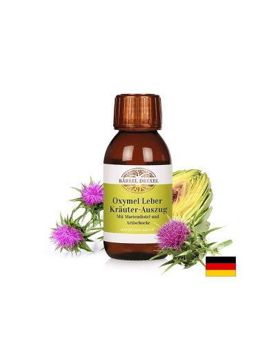 Течна формула за черния дроб и жлъчния мехур - Oxymel – с бял трън, артишок и глухарче, 100 ml