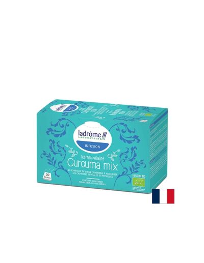 Чай с джинджифил и куркума БИО, 20 филтърни пакетчета