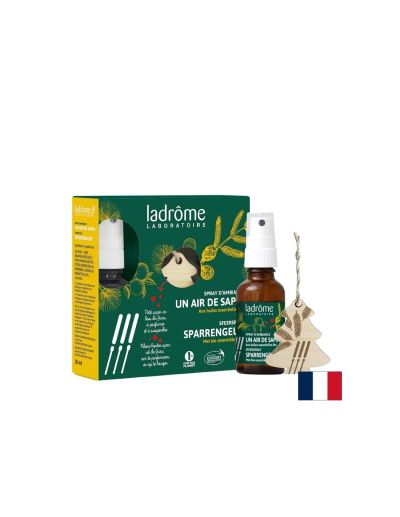 Комплект за стая (спрей с етерични масла БИО + дървена висулка), 30 ml