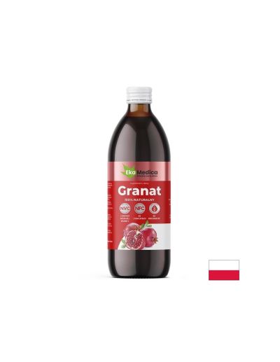 Сок от нар с каму-каму и натурален витамин С - Антиоксидант и тоник за енергия, 500 ml, 10 или 20 дози