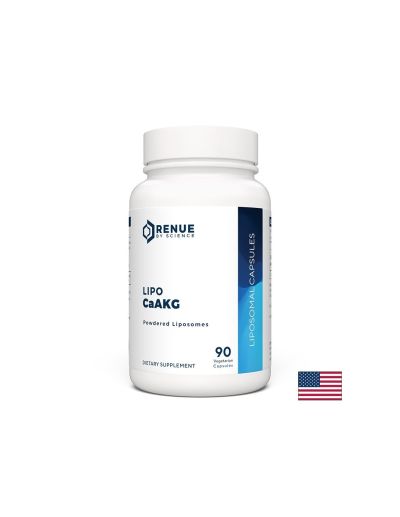 Клетъчно здраве - Калциев Алфа-Кетоглутарат (липозомен) - Lipo CaAKG, 300 mg х 90 капсули