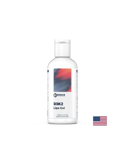 Кости и стави - Витамин D3 1250 IU + K2 100 µg (липозомен гел), 120 ml