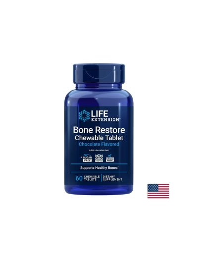 Формула за Кости - Bone Restore, 60 дъвчащи таблетки, с вкус на шоколад