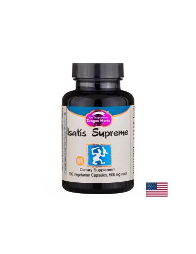 Срещу вирусни и бактериални инфекции - Билкова формула с исатис, 500 mg, 100 капсули