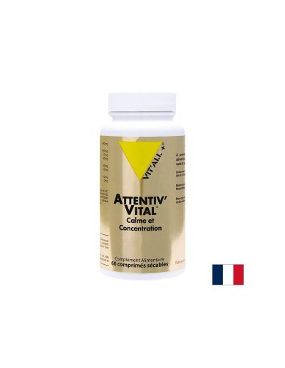 Формула за Памет и концентрация - Attentiv’ Vital, 60 таблетки