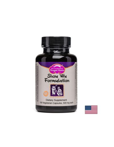 Адаптоген, сексуален и енергиен тоник - Формула Shou Wu, 100 капсули