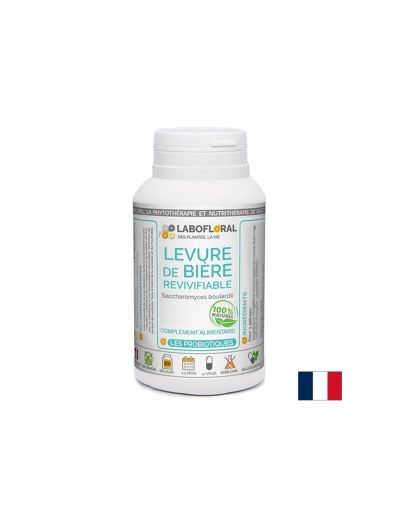 Имунитет и баланс на чревната микрофлора - Бирена мая с живи дрожди, 470 mg х 50 капсули