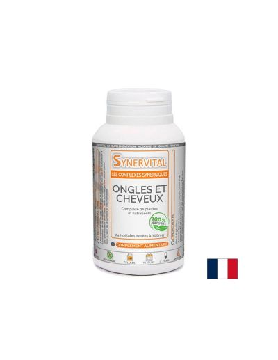 Формула за коса и нокти - Ongles et Cheveux, 50 капсули