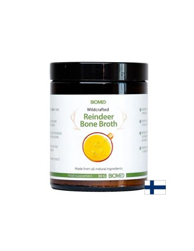 Костен бульон от финландски северен елен (лиофилизиран), 30 g, прах