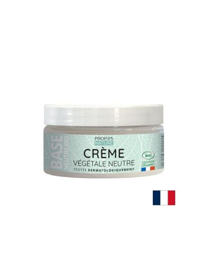 Растителна, неутрална крем база за лице и тяло БИО, 75 ml