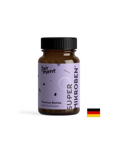 Премиум веган пробиотик + акациеви фибри и цинк, 60 капсули