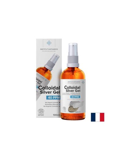 Колоидно сребро 40 PPM, 100 ml, гел