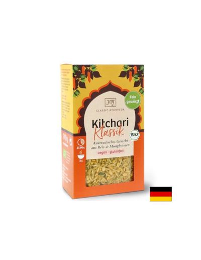 Аюрведично ястие с ориз басмати, боб мунг и подправки - Classic Ayurveda® Kitchari, 240 g