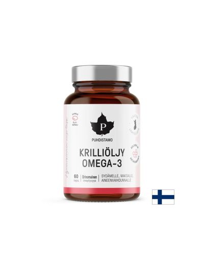 В подкрепа на сърцето и мозъка - Крил (масло), 60 софтгел капсули