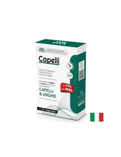 Формула за Коса, Кожа и Нокти - Sanavita Capelli, 30 таблетки