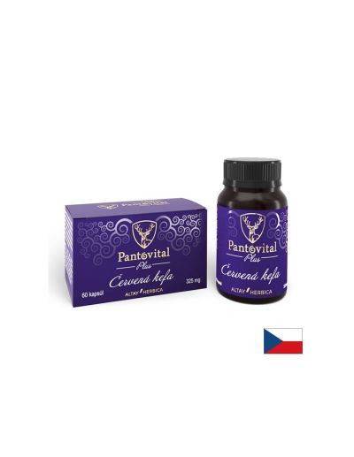 Пантовитал Плюс - Прах от рога на алтайски марал + Женски корен, 60 капсули