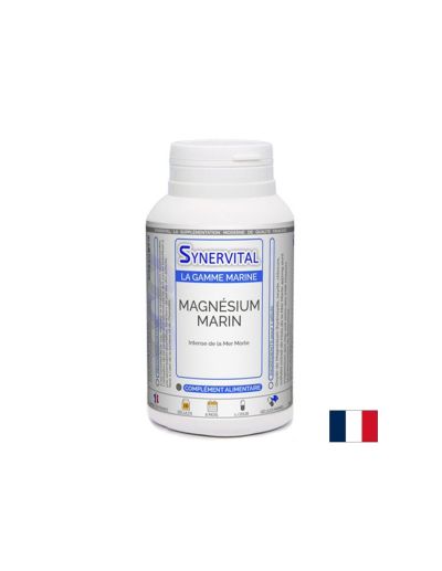 Мускулна, сърдечна и нервна система - Морски магнезий (от Мъртво море), 300 mg х 60 капсули