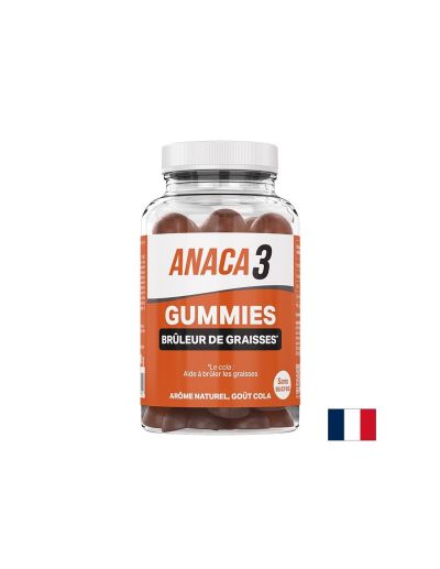 Формула за изгаряне на мазнини Анака3 - С водорасли, ядки кола и кофеин, 60 желирани таблетки