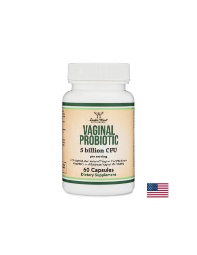 Пробиотик за жени – за здрава вагинална флора, 5 млрд. активни пробиотици, 60 капсули за 2 месеца прием