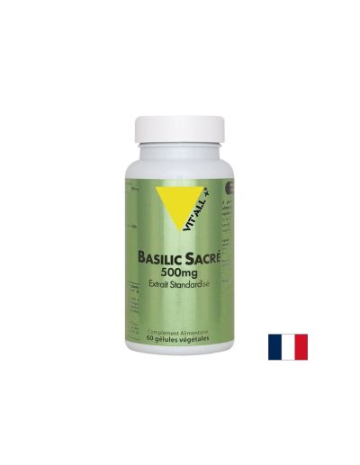Стрес и добро настроение - Свещен босилек (Тулси), 500 mg х 60 капсули