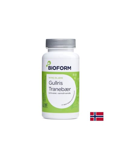 Билкова формула за уринарен тракт (със златна пръчица, бяла бреза, червена боровинка и полски хвощ), 90 капсули