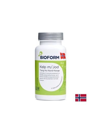 Щитовидна жлеза - Келп (кафяви водорасли), 600 mg х 90 капсули